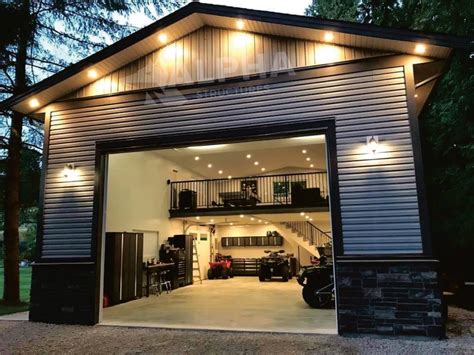 big metal barn with house quarters on one end|living quarters barns and pricing.